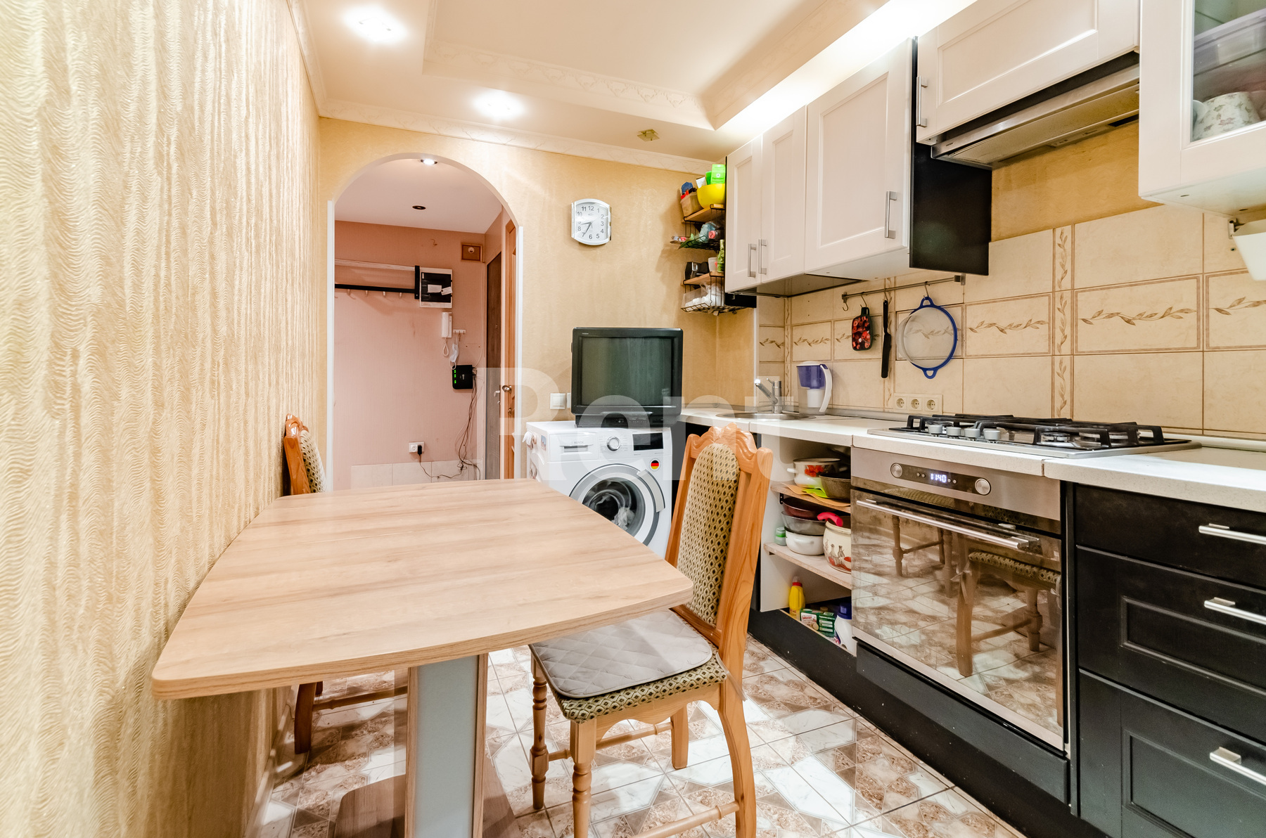 Кухня в квартире на ул Вешняковская, д 11 к 2