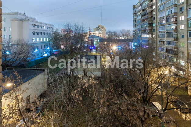 Вид из окна в квартире на ул Гвоздева, д 7/4 стр 1