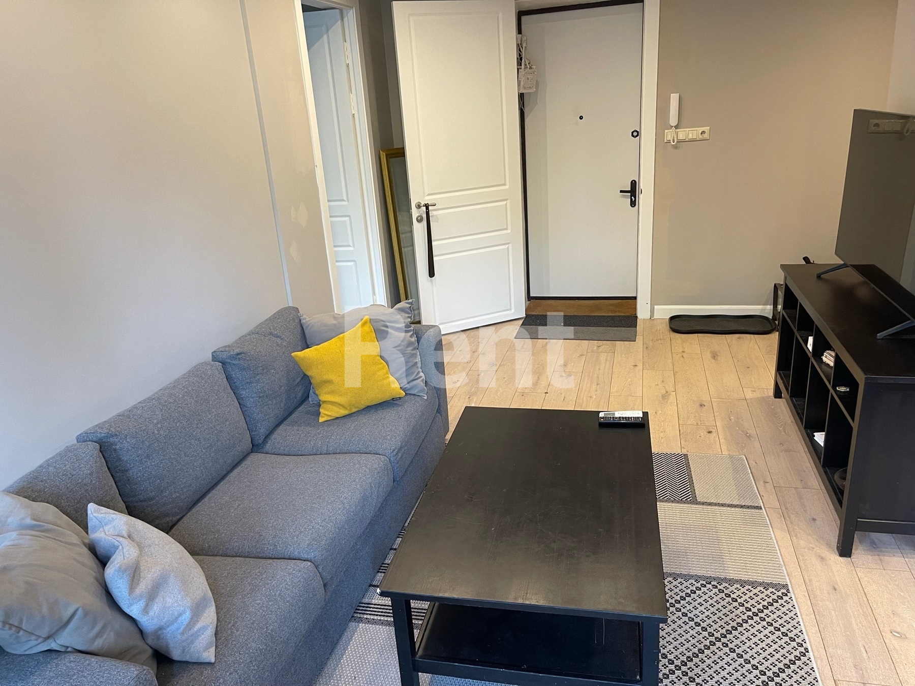 Гостиная в квартире на ул Новопесчаная, д 8 к 3