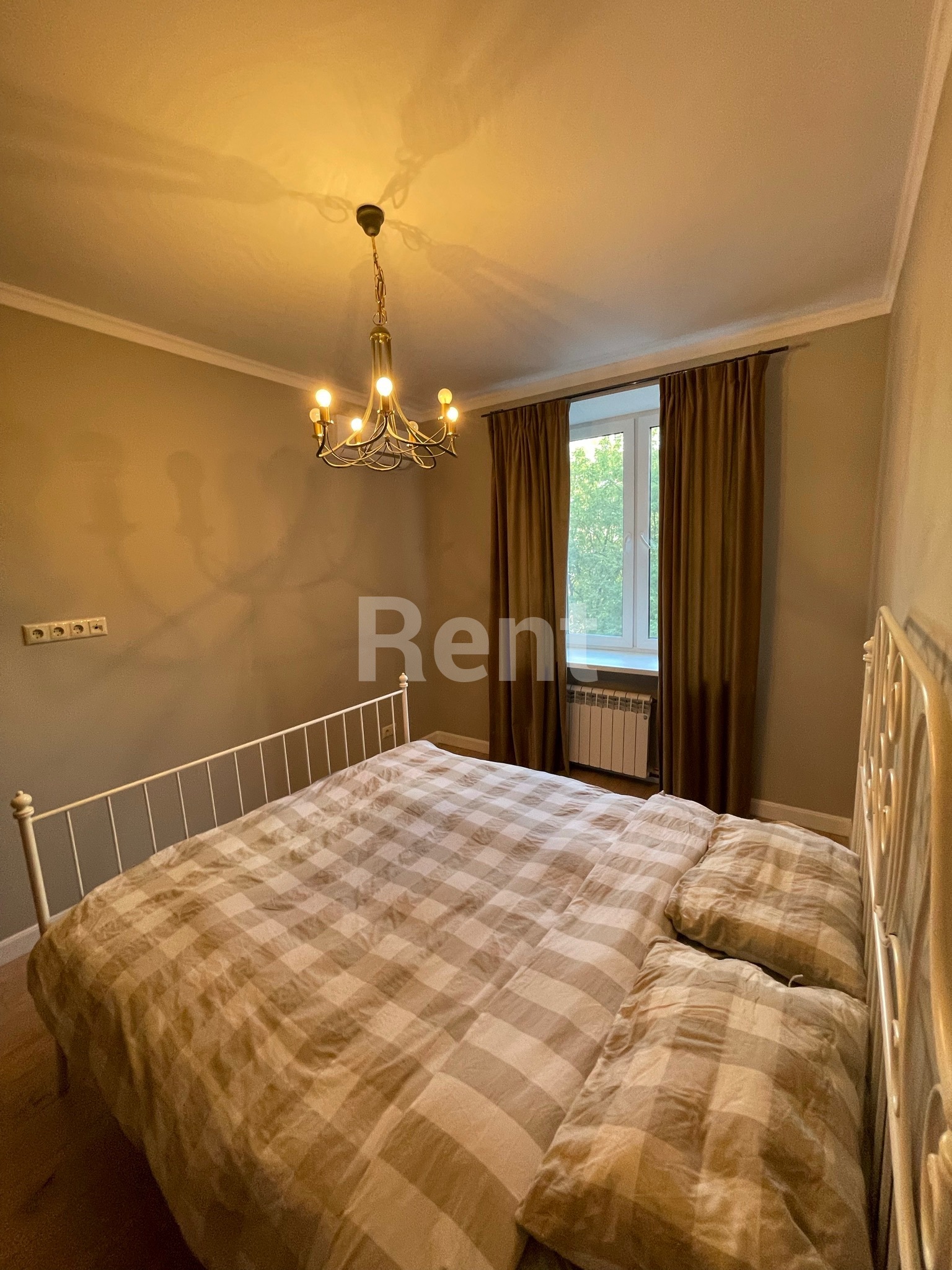 Спальня в квартире на ул Новопесчаная, д 8 к 3