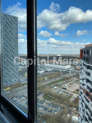 Вид из окна в квартире на проезд Тюменский, д 3 к 1