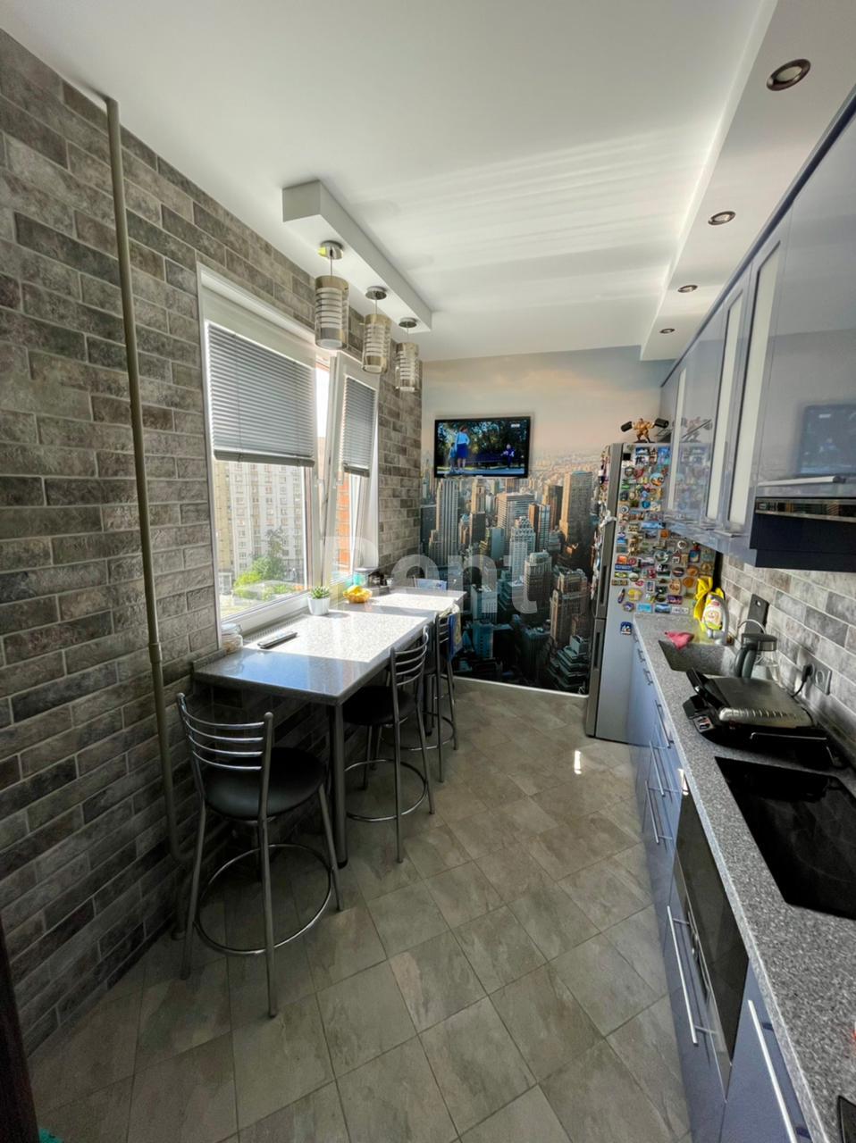 Кухня в квартире на ул Саранская, д 7