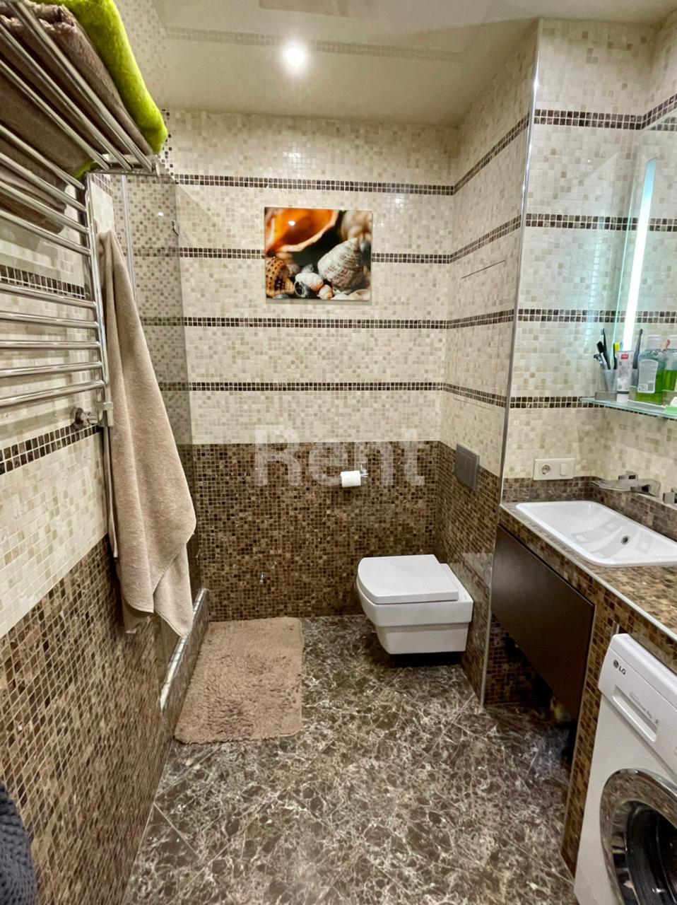 Ванная комната в квартире на ул Саранская, д 7