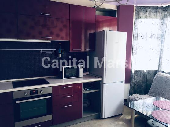 Кухня в квартире на Московская обл, жилой комплекс Бутово Парк, 20к2