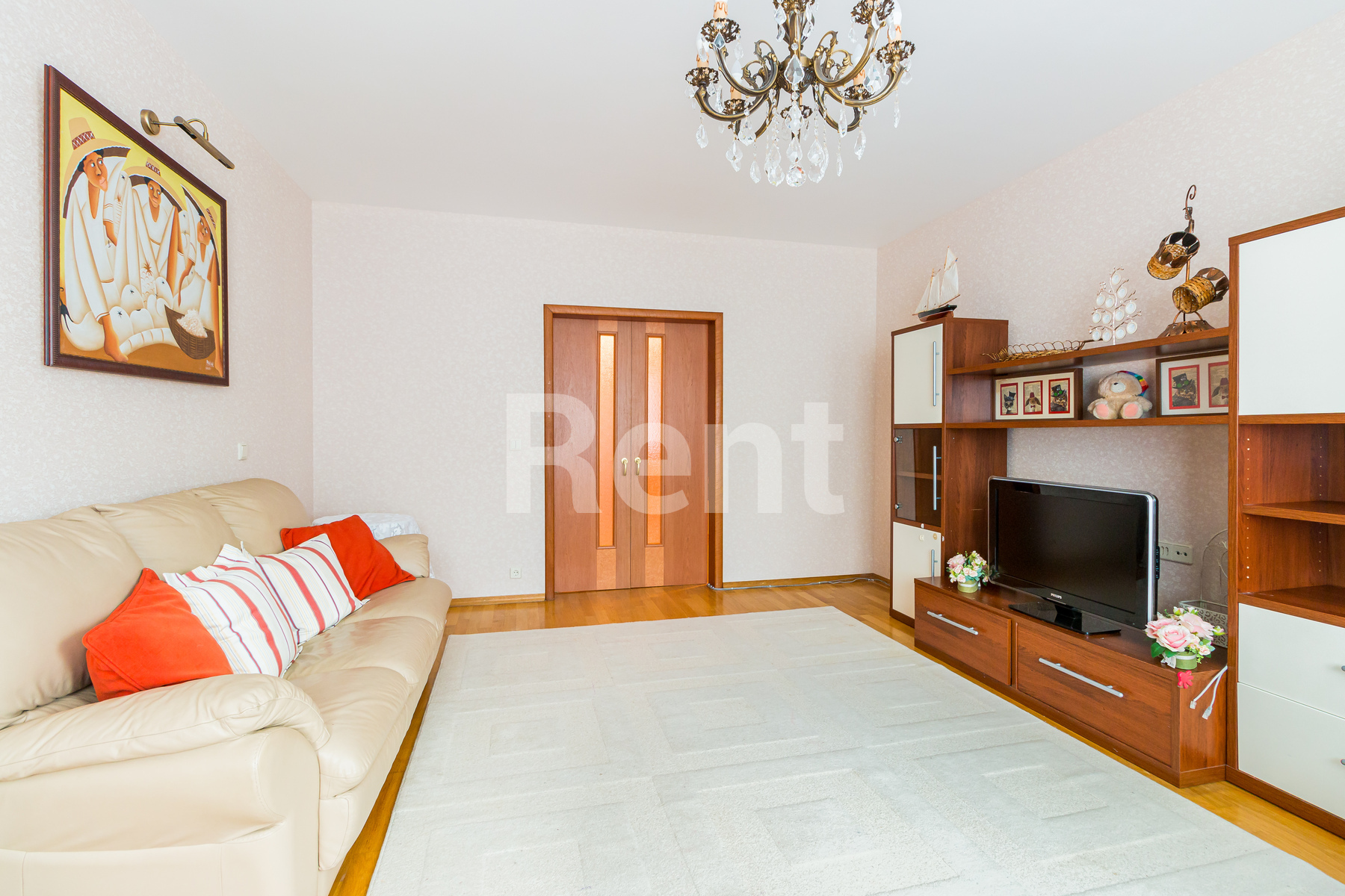 Гостиная в квартире на ул Усиевича, д 29 к 1