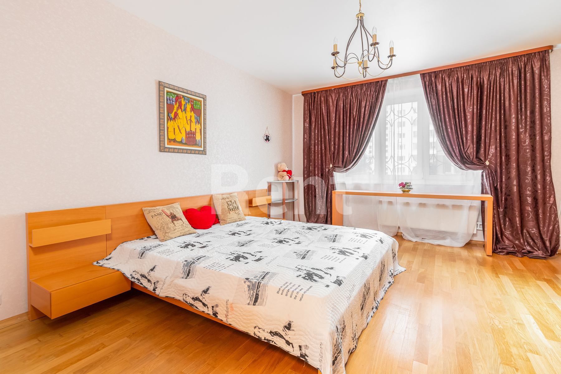 Спальня в квартире на ул Усиевича, д 29 к 1