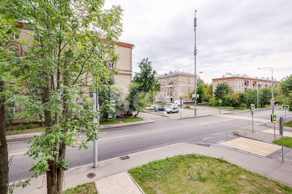 Вид из окна в квартире на ул Сельскохозяйственная, д 14 к 3