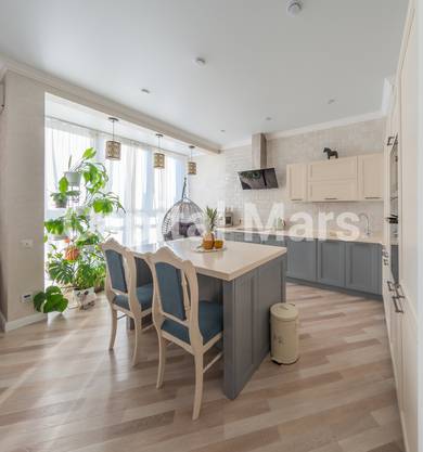 Кухня в квартире на ул Лётчика Бабушкина, д 17 к 3