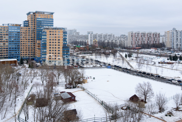 Вид из окна в квартире на пр-кт Вернадского, д 94 к 2