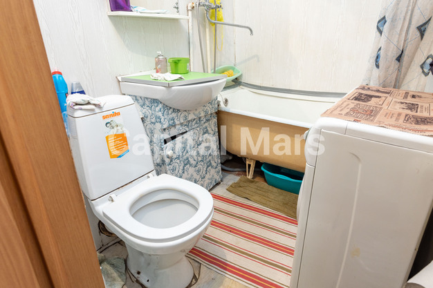 Ванная комната в квартире на ул Партизанская, д 9 к 1