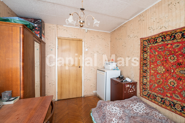 Спальня в квартире на ул Газопровод, д 3 к 1