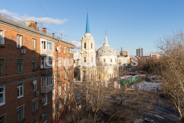 Вид из окна в квартире на ул Казакова, д 29 стр 1