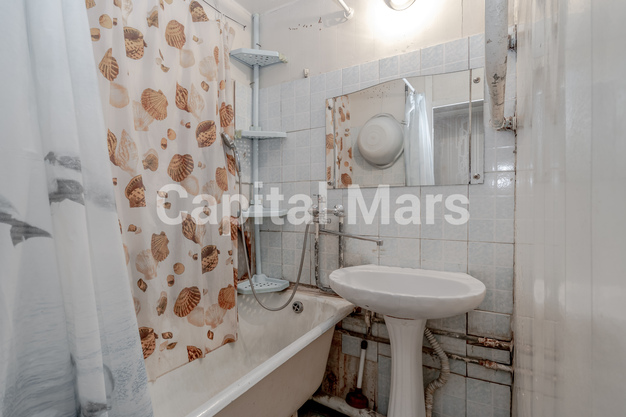 Ванная комната в квартире на ул Хабаровская, д 23 к 1