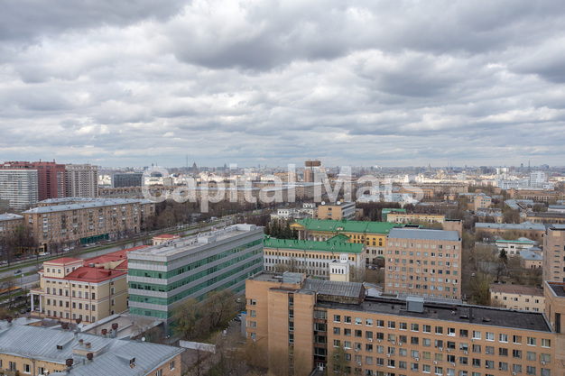 Вид из окна в квартире на ул Губкина, д 6 к 1