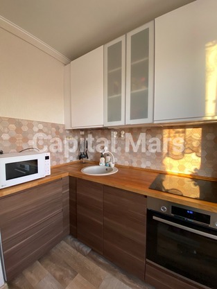 Кухня в квартире на ул Кантемировская, д 17 к 1