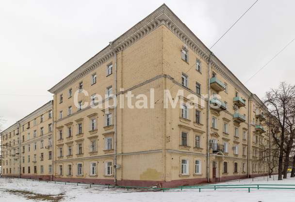 Фасад в квартире на ул Дербеневская, д 18