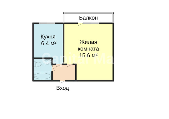  в квартире на ул Оренбургская, д 13 к 2