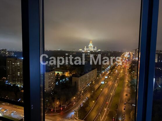 Вид из окна в квартире на ул Мосфильмовская, д 74Б