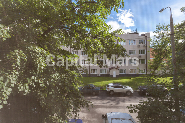 Вид из окна в квартире на проезд 3-й Хорошёвский, д 10