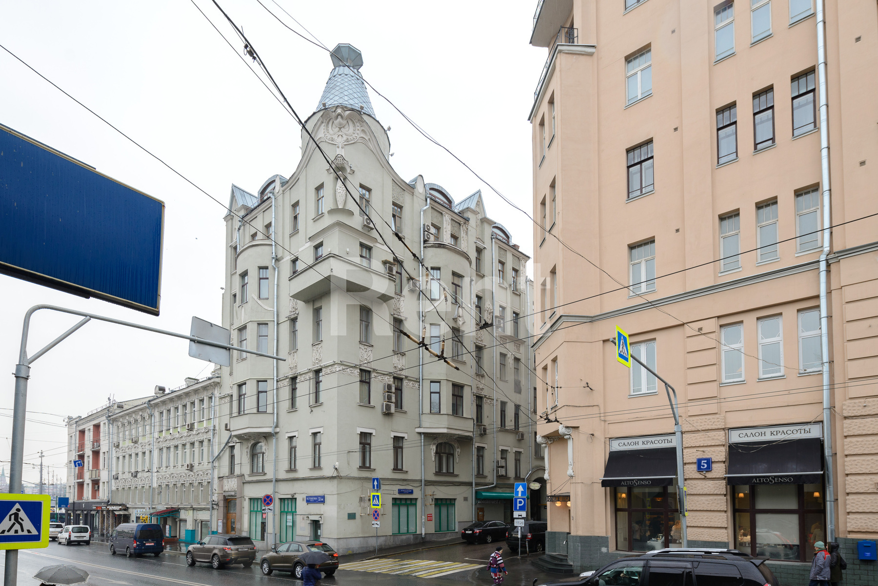 Фасад в квартире на ул Остоженка, д 3/14