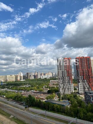 Вид из окна в квартире на ш Аминьевское, д 4Д к 3