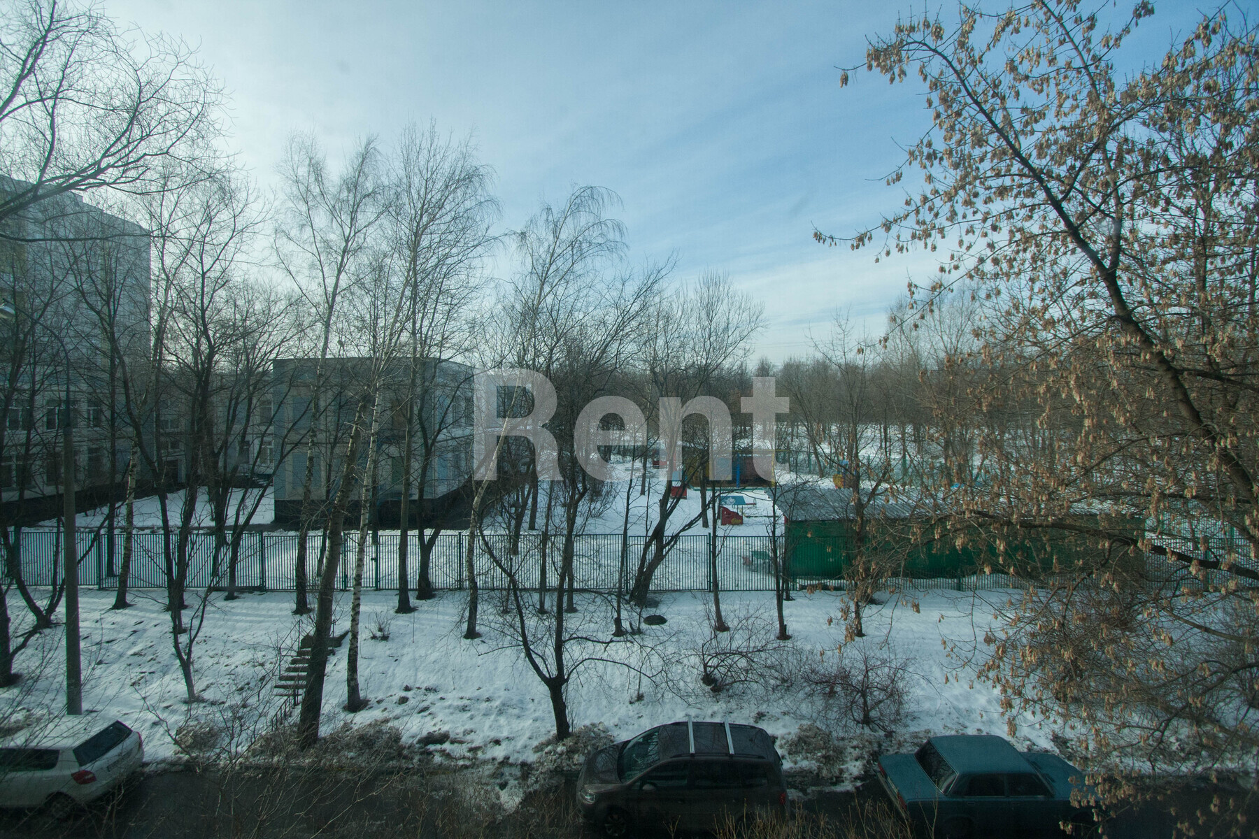 Вид из окна в квартире на ул Маршала Захарова, д 12 к 3