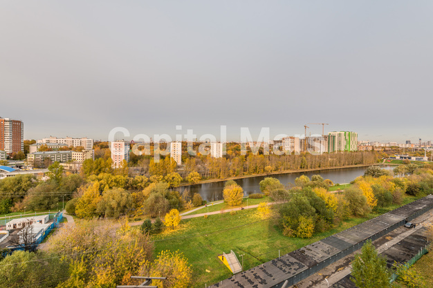 Вид из окна в квартире на ул Кастанаевская, д 62