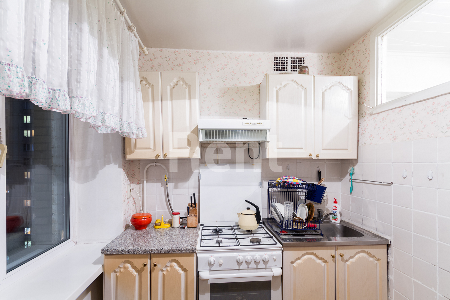 Кухня в квартире на ул Криворожская, д 23 к 1