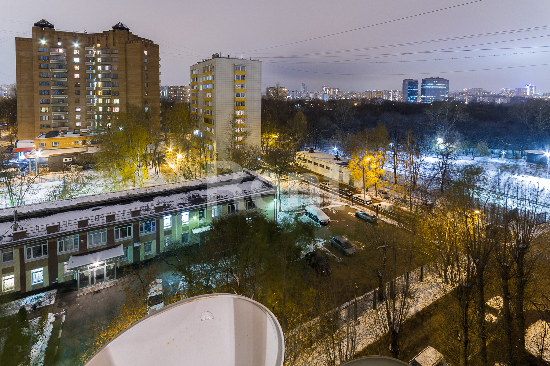 Вид из окна в квартире на ул Криворожская, д 23 к 1