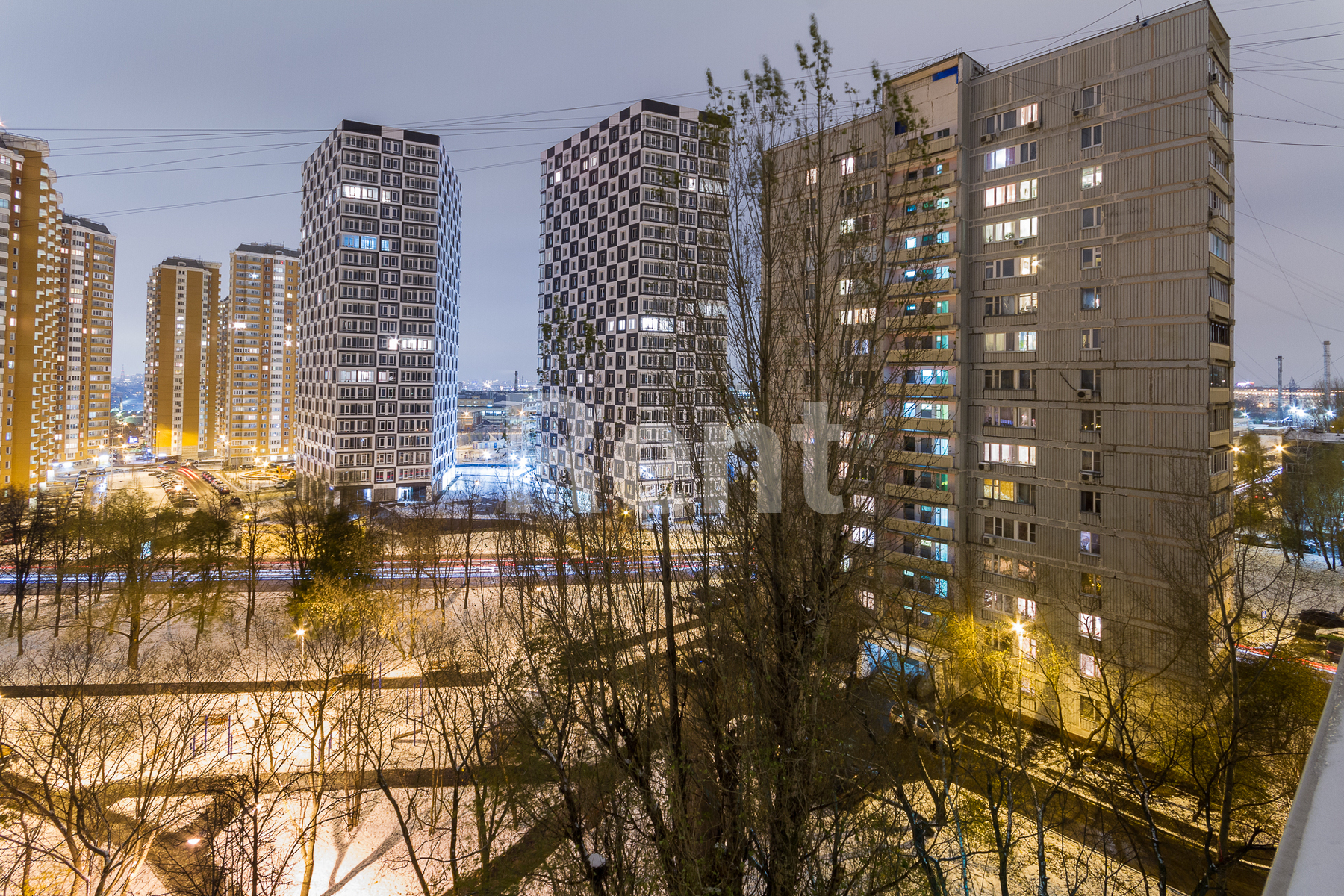 Вид из окна в квартире на ул Криворожская, д 23 к 1