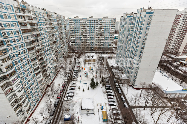 Вид из окна в квартире на ул Раменки, д 18