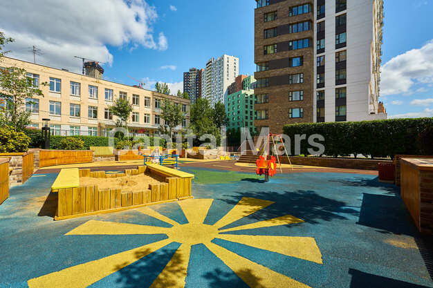 Детская площадка в квартире на Карамышевская наб, д 34