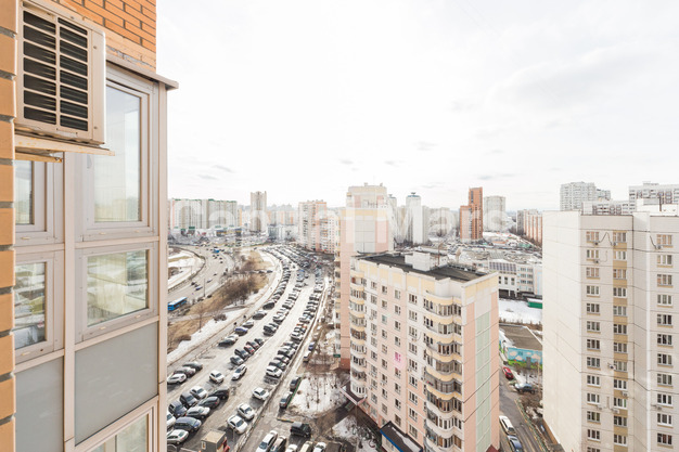 Вид из окна в квартире на ул Братиславская, д 6